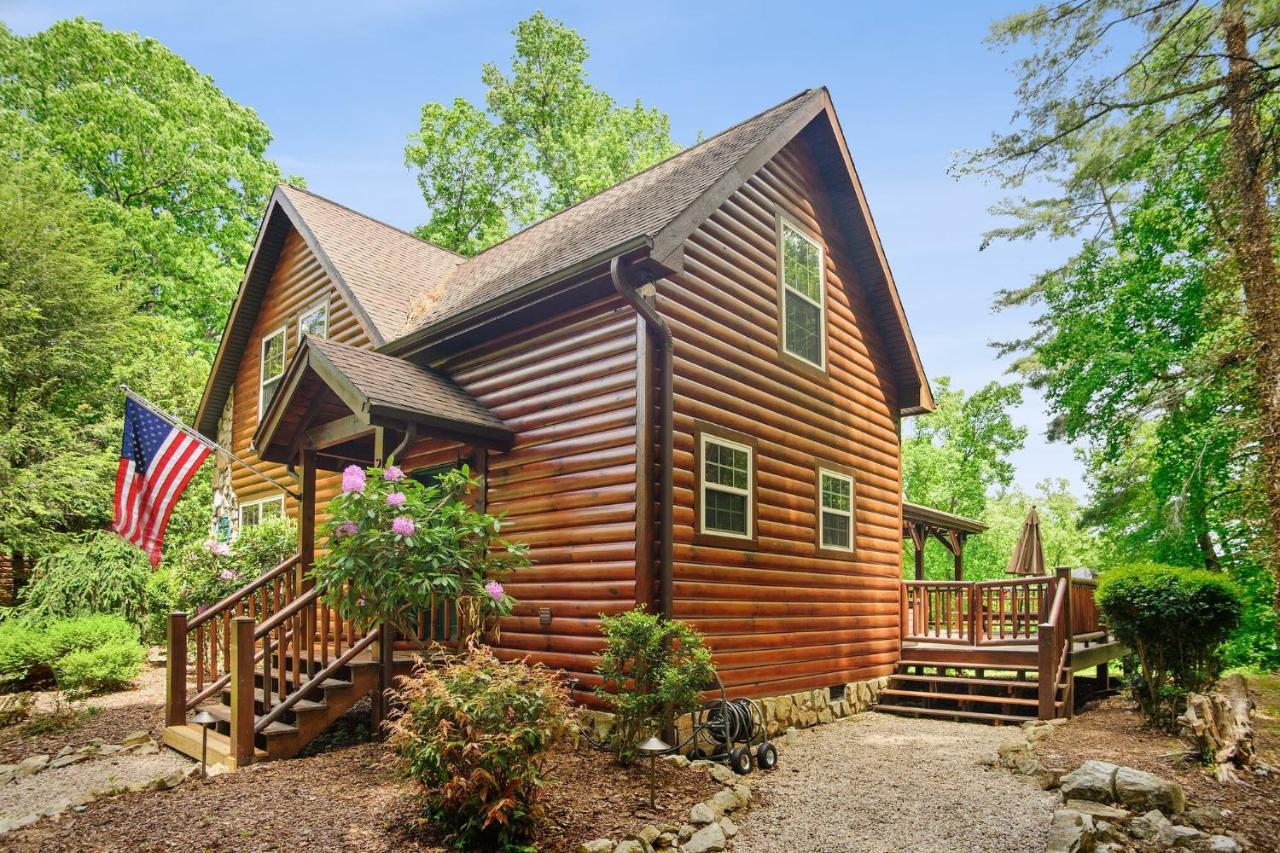 Tree Top Lodge - Gorgeous Lake Cabin With Hot Tub & Magnificent Views Of Forests And Mountains! Cabin Butler Exterior foto