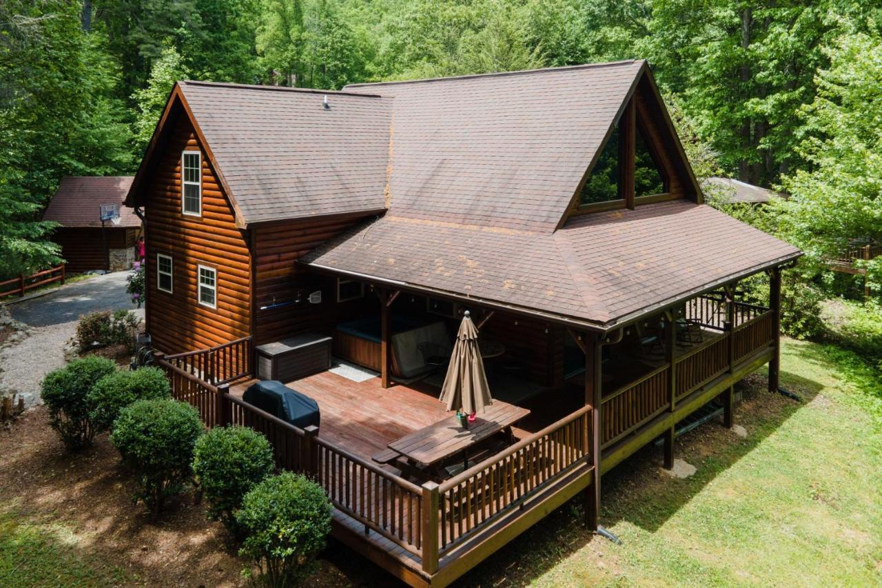 Tree Top Lodge - Gorgeous Lake Cabin With Hot Tub & Magnificent Views Of Forests And Mountains! Cabin Butler Exterior foto