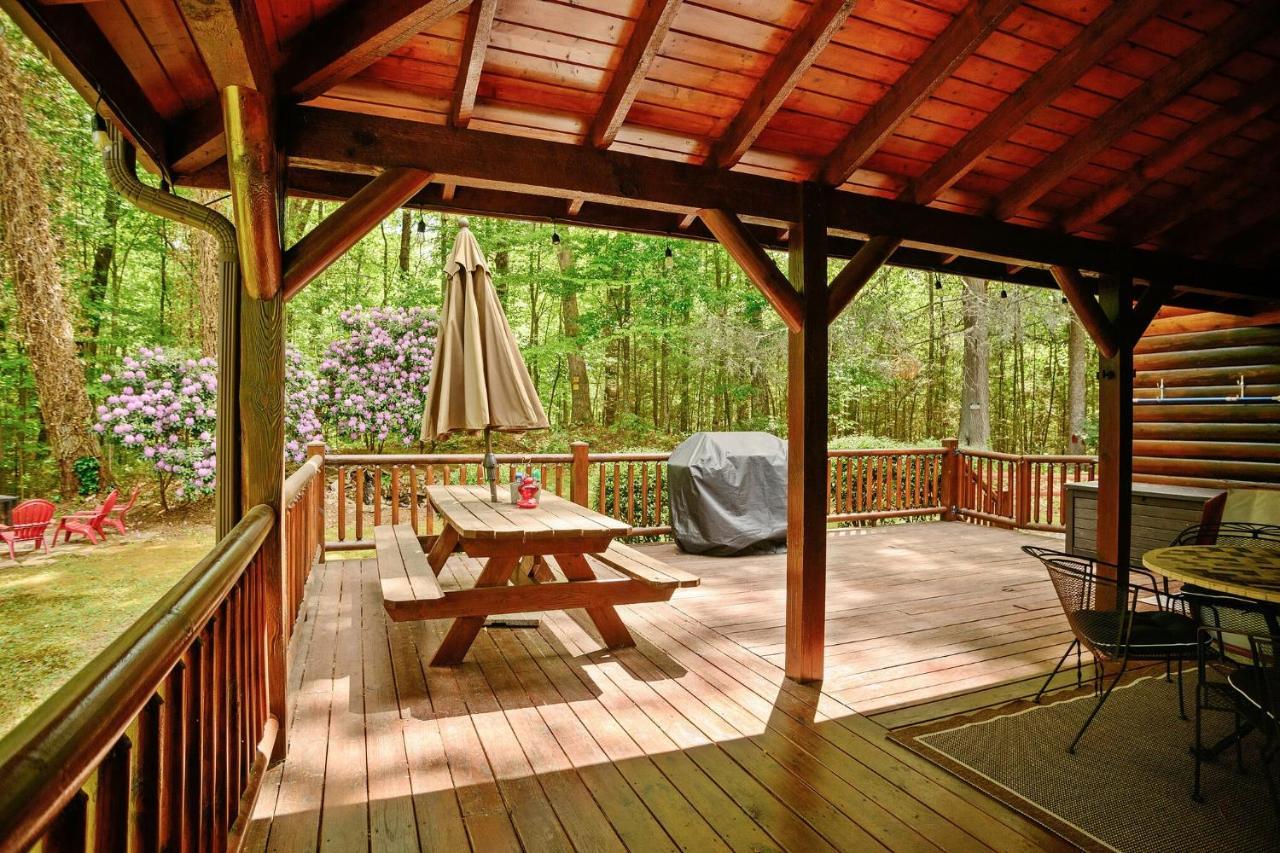 Tree Top Lodge - Gorgeous Lake Cabin With Hot Tub & Magnificent Views Of Forests And Mountains! Cabin Butler Exterior foto